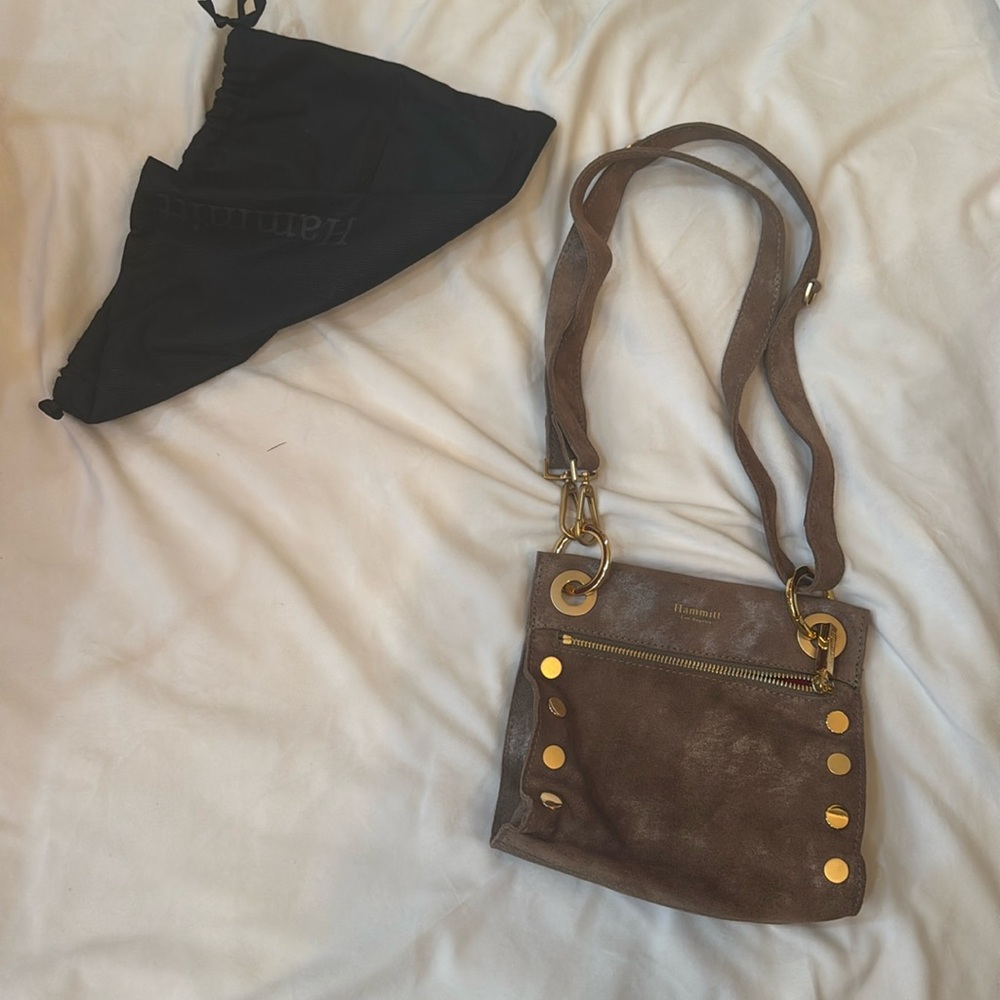 Hammitt suede crossbody